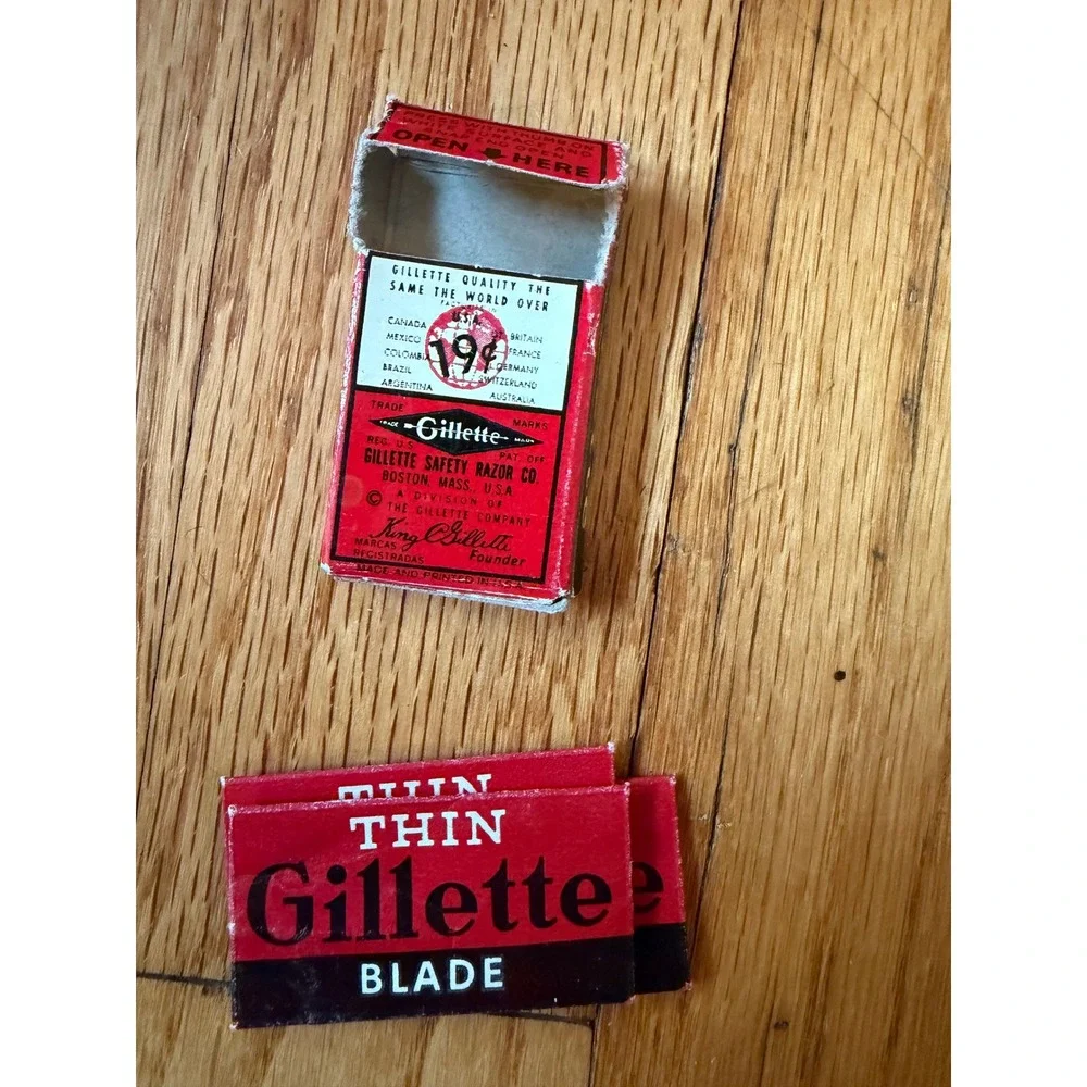 gillette vintage thin